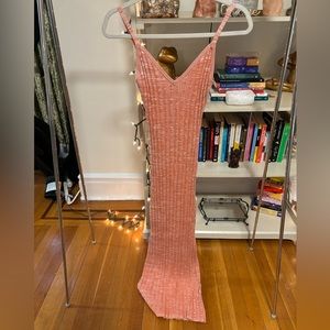 Ronny Kobo stretch knit maxi dress